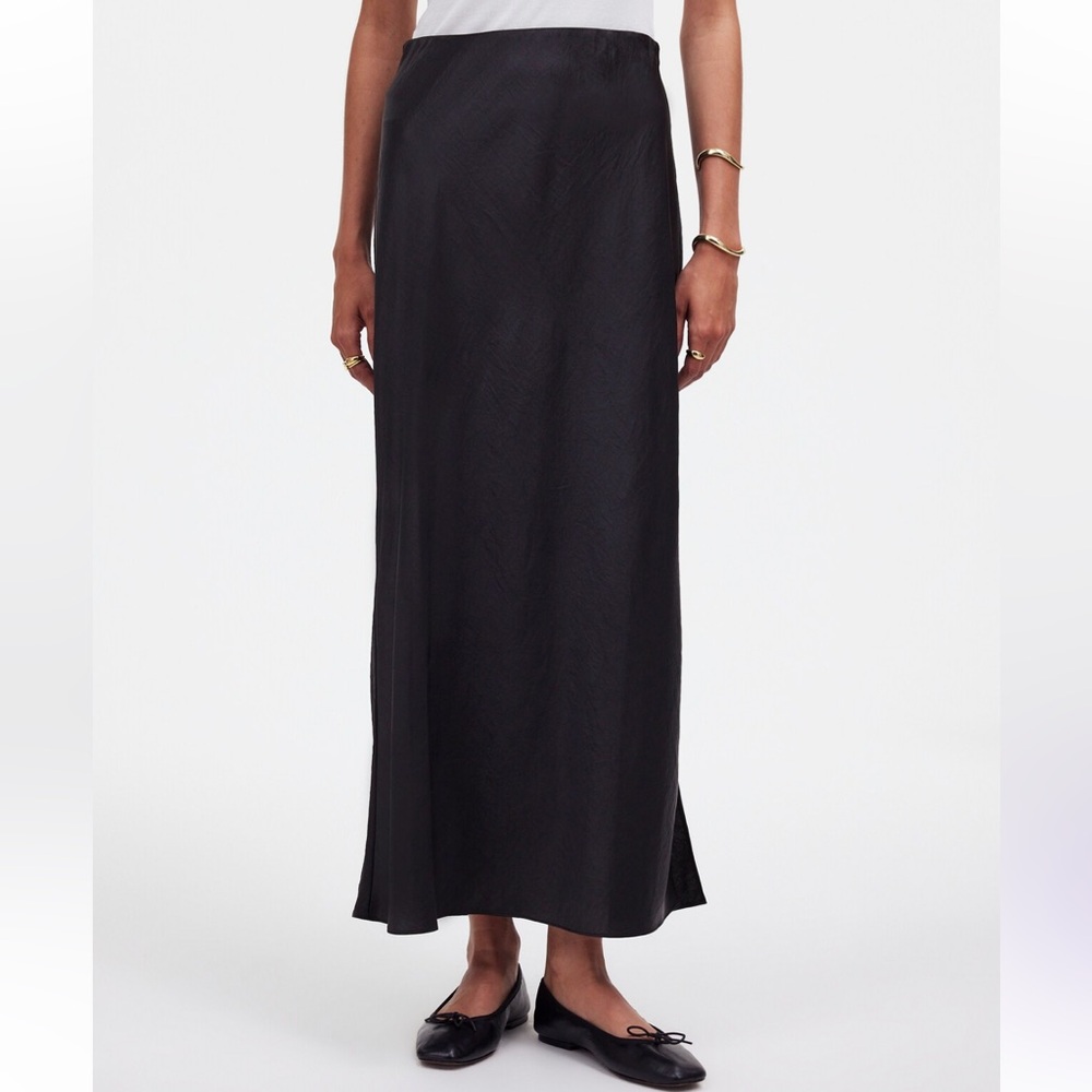 Madewell Black Maxi Skirt NWOT